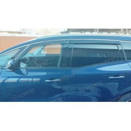 Отзыв - дефлекторы Cobra Tuning на окна Renault Grand Scenic (R9) 2016