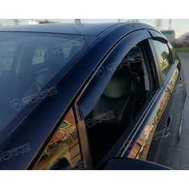 Отзыв - дефлекторы Cobra Tuning на окна Тойота Приус 2009