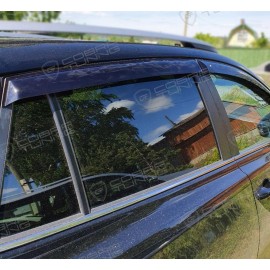 Отзыв - ветровики Кобра Тюнинг на окна Тойота Рав 4 2013