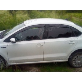 Отзыв - ветровики на окна Volkswagen Polo V Sd 2010