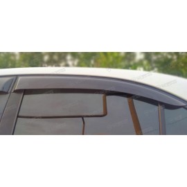 Отзыв - дефлекторы Кобра Тюнинг на окна Тойота Авенсис Т250 2003
