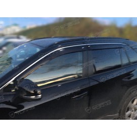 Отзыв - ветровики Кобра Тюнинг на окна Toyota Rav 4 V 2019