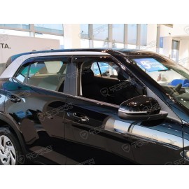 Новинка - дефлекторы окон на Hyundai Creta II 2021 года от Cobra Tuning