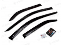 Дефлекторы окон Toyota Corona Premio (T210) Sd 1996-2001 с хромированной полосой Дефлекторы окон Toyota Corona Premio (T210) Sd 1996-2001 с хромированной полосой