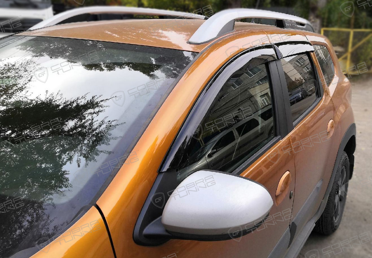 Отзыв - ветровики Cobra Tuning на окна автомобиля Renault Duster II 2017