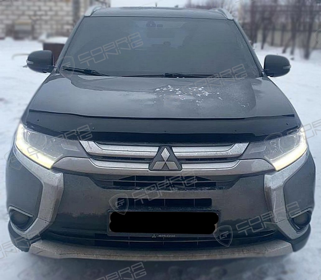 Дефлектор капота Mitsubishi Outlander III 2012