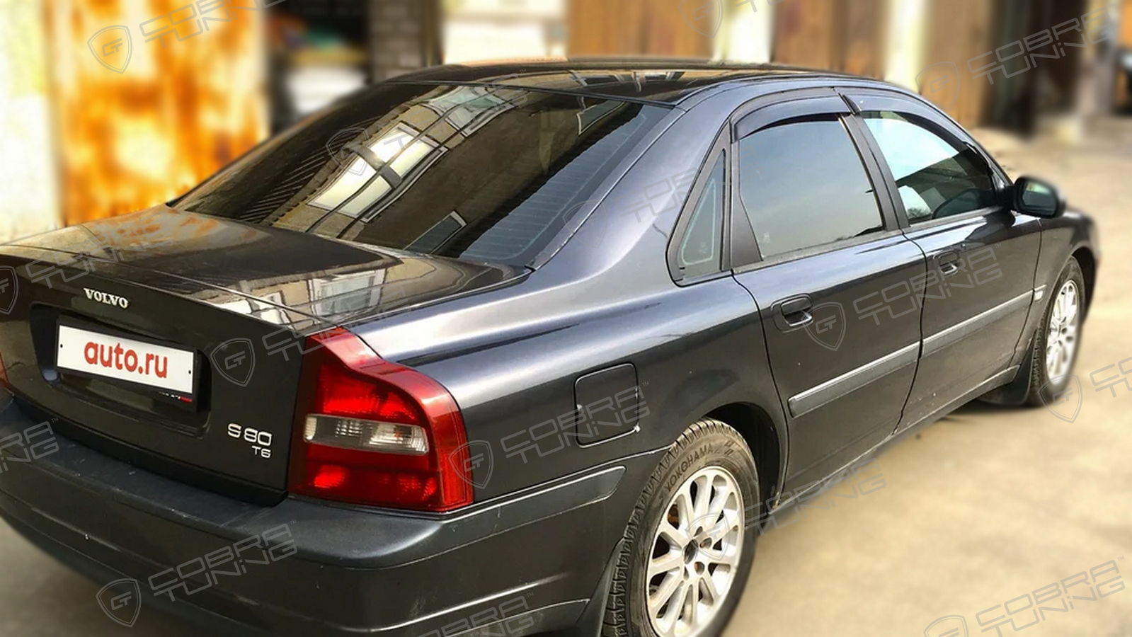 Дефлекторы окон Volvo S80 I 1998-2005