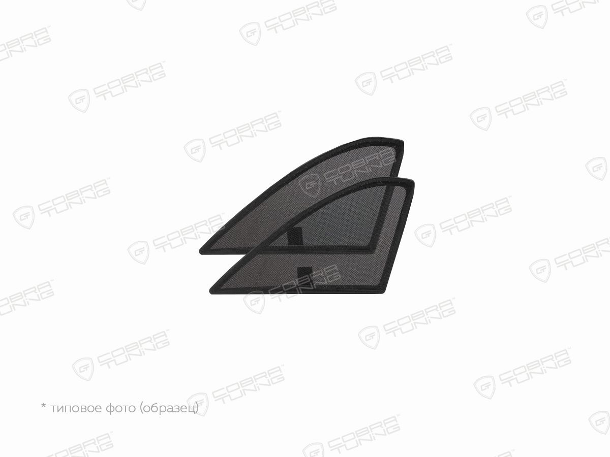 Каркасные шторки Kia Picanto III 3-х дверный 2011 на форточки